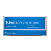 Klomen 50mg 10 Tablet