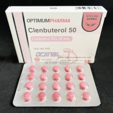 Optimum Pharma Clenbuterol 50mcg 100 Tablet