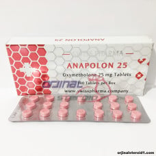 Swiss Pharma Anapolon 25mg 100 Tablet 