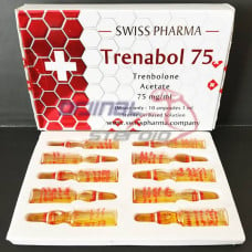 Swiss Pharma Trenbolone Acetate 75mg 10 Ampul